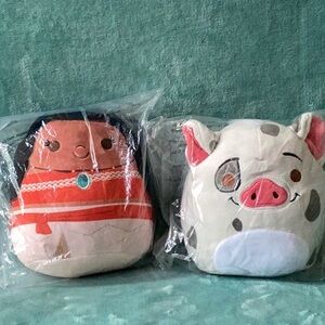 Moana and Pua Squishmallow set